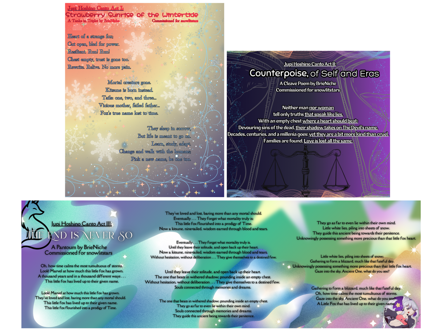 Jupi Hoshino Canto Acts 1-3 Combined [Various Forms]