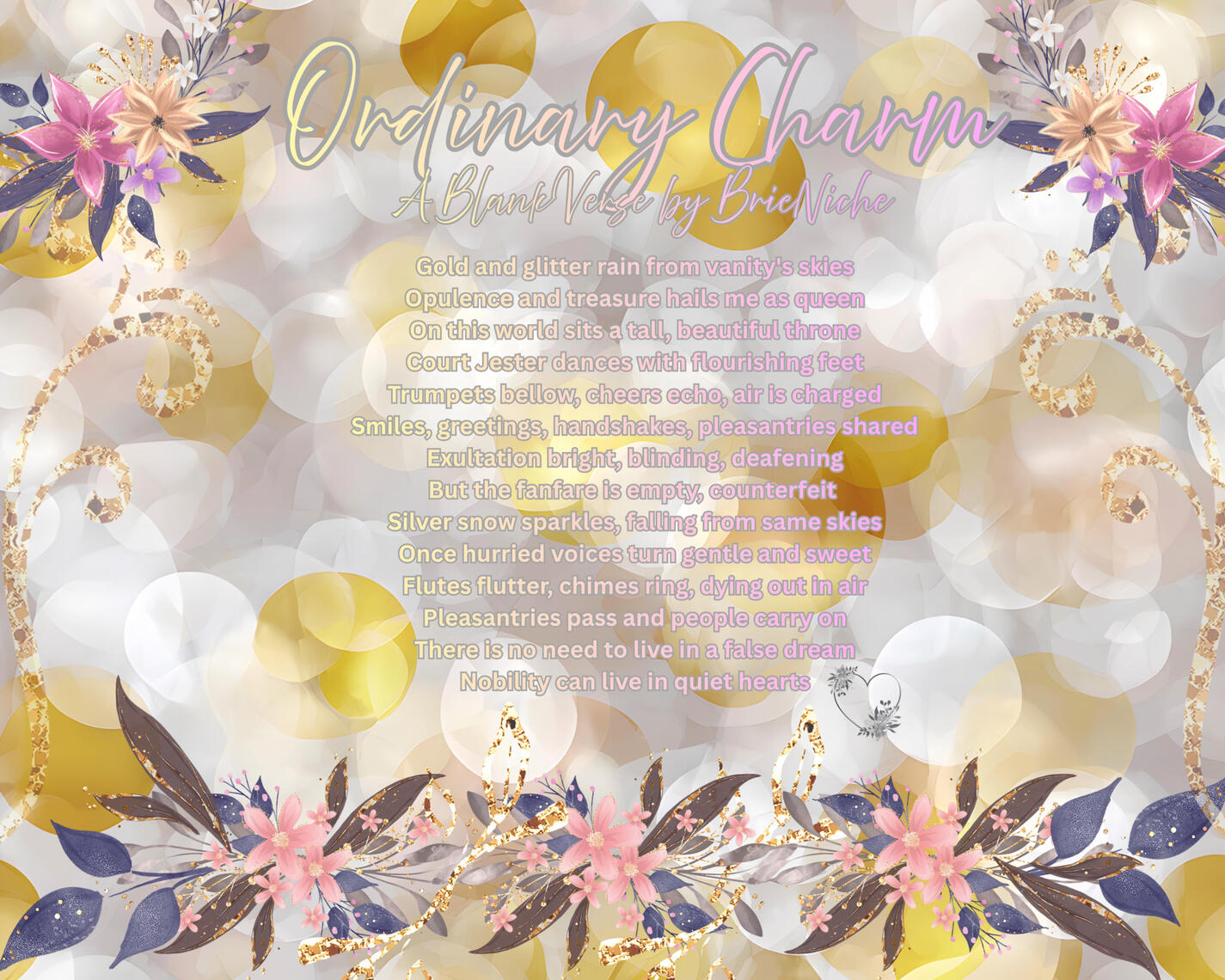 Ordinary Charm [Blank Verse]
