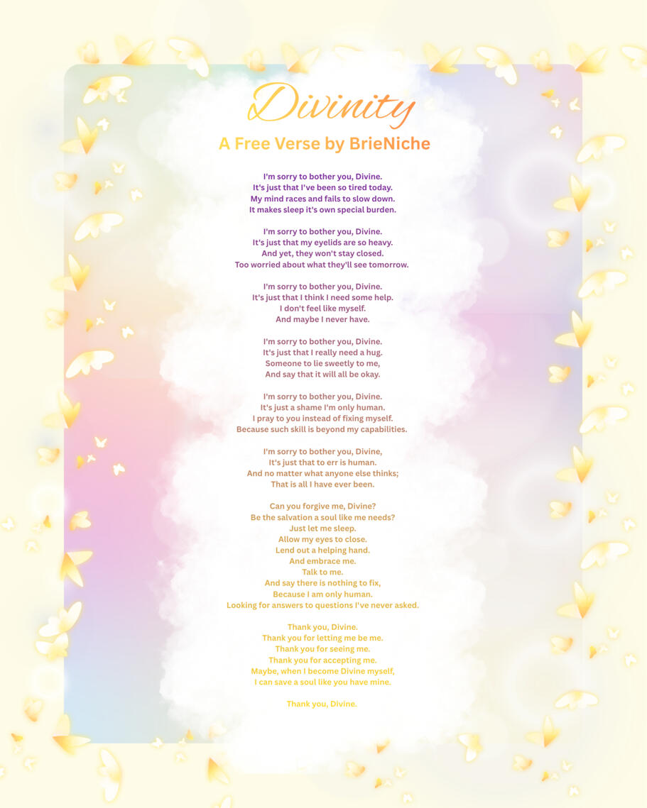Divinity [Free Verse]